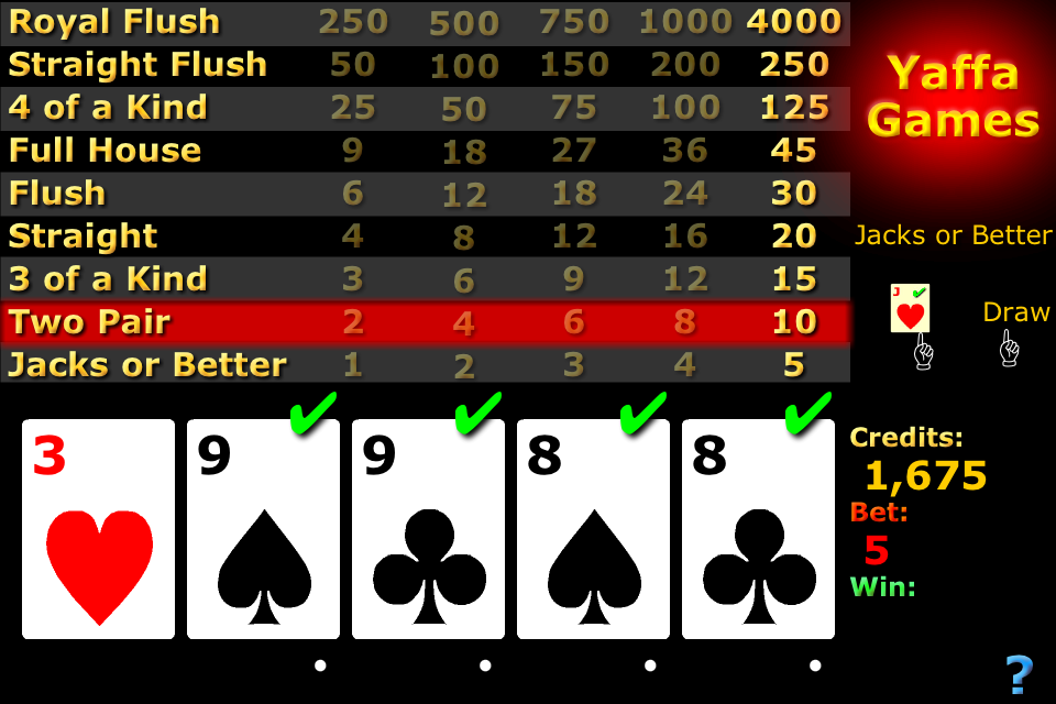 Screenshot VPoker (video poker) Screenshot VPoker (video poker)