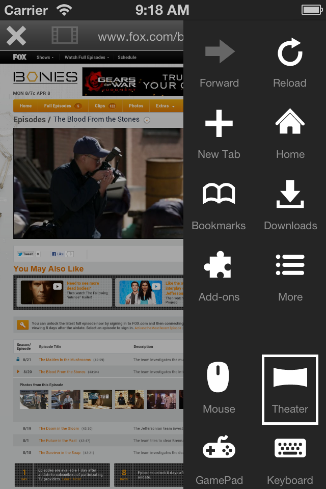 iPhone Screenshot 1
